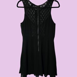 Forever 21 Black Lace Mini Dress